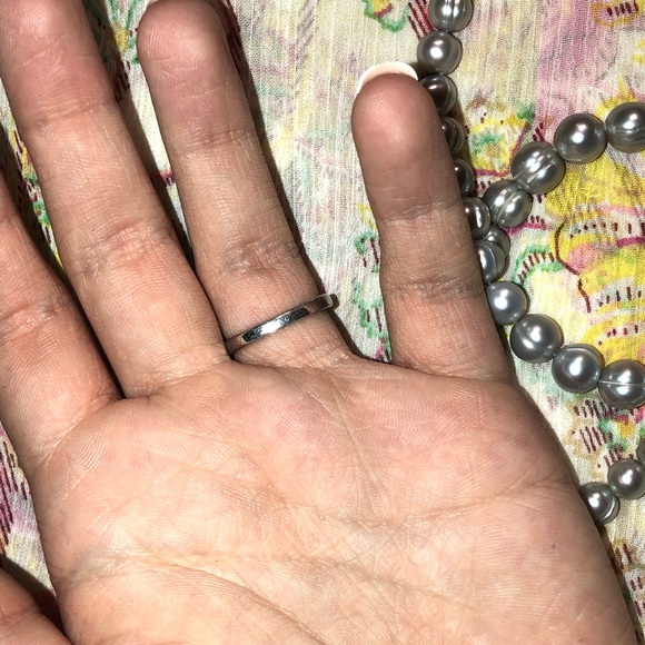 Diamonique pink and white ring - Picture 6 of 8